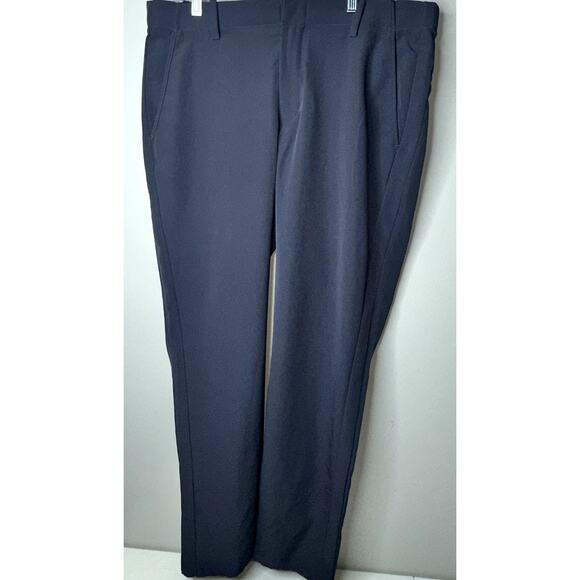 Nike Dri Fit Mens Size 34x30 Slim Fit Dark Gray Pocket Athleisure Casual Pants - Picture 1 of 7